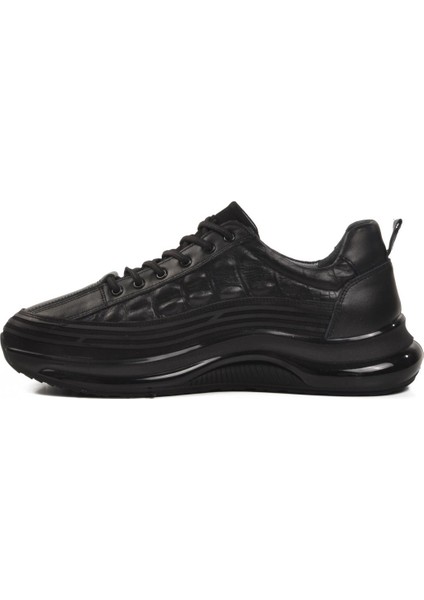 Siyah Nubuk Deri Erkek Sneaker 1004 M fiyatları