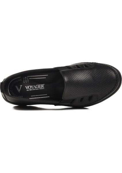 Voyager Z110 Z Anatomik Taban Siyah Deri Kadın Günlük Ayakkabı fırsatları