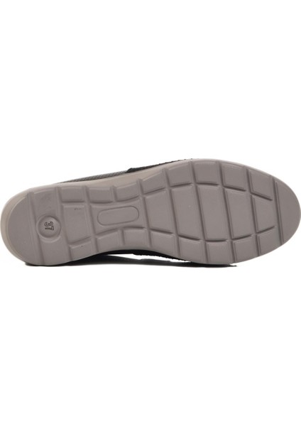 Voyager Z110 Z Anatomik Taban Siyah Deri Kadın Günlük Ayakkabı indirimleri