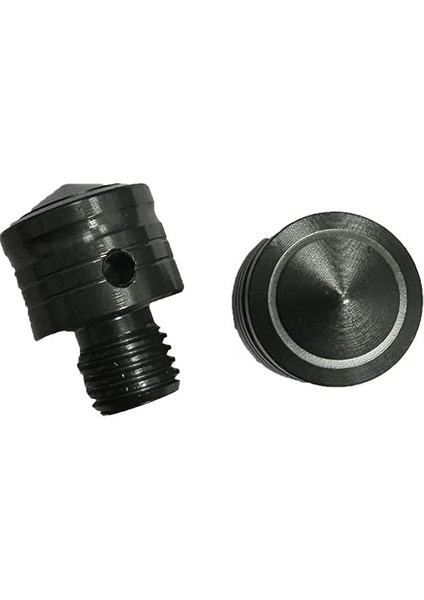 Universal 10 mm Füme Vida Tapası - Ayna Delik Tıkacı - Ayna Vidası