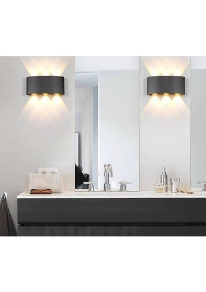 10W çift taraflı LED duvar aplikı, şık ve doğal gün ışığı aydınlatması fırsatları