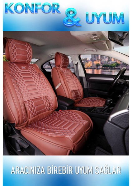 Volkswagen Golf Mk4 (1997-2003) Uyumlu Tam Set Oto Koltuk Kılıfı Crystal Serisi .5 fiyatları