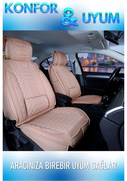 Hyundai İX35 (2009-2019) Uyumlu Tam Set Oto Koltuk Kılıfı Crystal Serisi .4 fiyatları