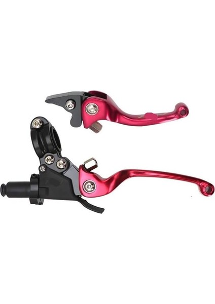 Universal Debriyaj - Fren Kolu Seti Ayarlanabilir Kırmızı