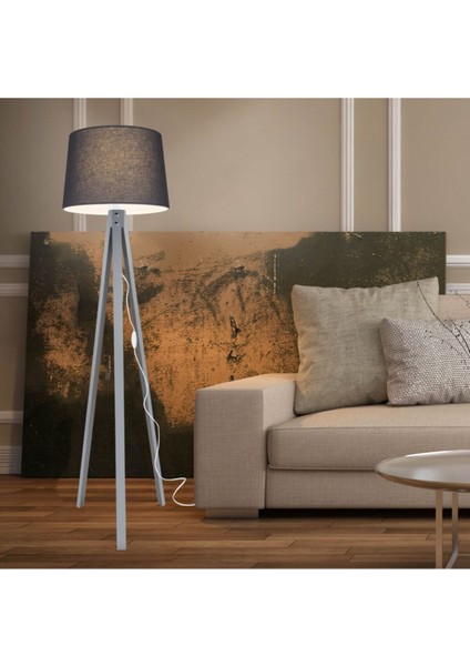 Modern gri lambader ayak ve füme şapka ile şıklık katın, kumaş, 101-150 cm yüksek. modelleri