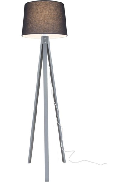 Modern gri lambader ayak ve füme şapka ile şıklık katın, kumaş, 101-150 cm yüksek. fırsatları