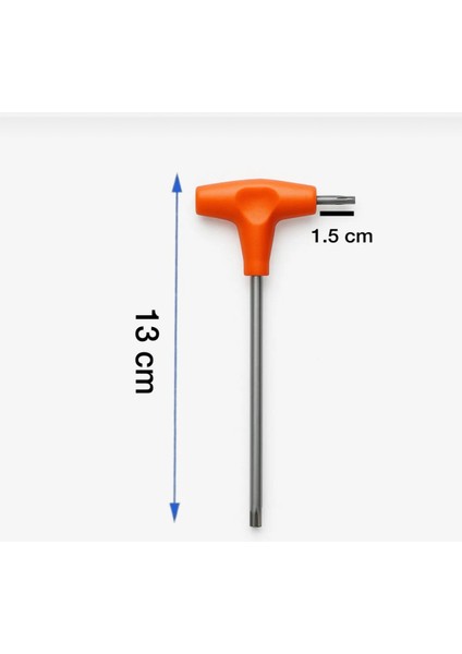T Tipi Torx Allen Anahtar T20