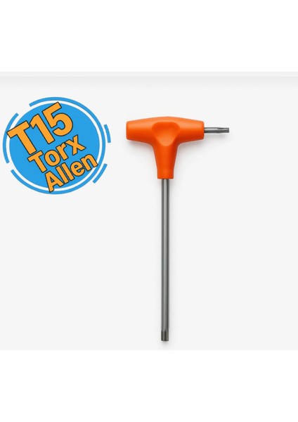T Tipi Torx Allen Anahtar T15