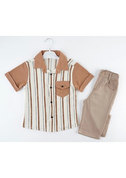 Cep Kapaklı 2 Li Takım Gömlek
