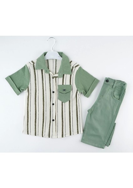 Cep Kapaklı 2 Li Takım Gömlek