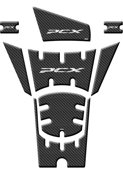 Honda Pcx 2025 Uyumlu Tank Pad 001