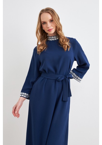 Beril Taşlı Elbise - Indigo fiyatları