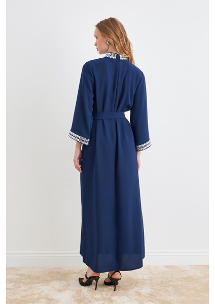 Beril Taşlı Elbise - Indigo fırsatları