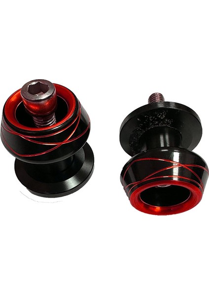 8 mm Parçalı Kırmızı Sehpa Yüzüğü