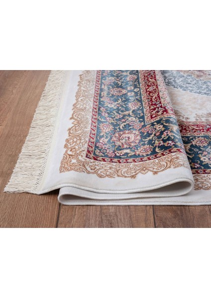 Isfahan Koleksiyonu İS03K Viskon Ipek Yüksek Ilmek Salon Mutfak Oturma Odası Halısı fırsatları