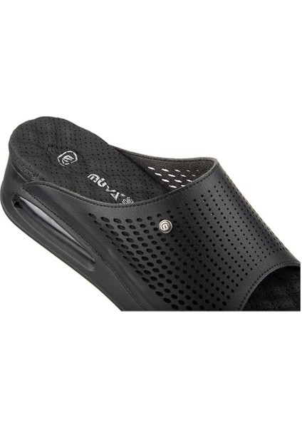 Rive Anatomik Air Max Tabanlı Kadın Terlik Siyah modelleri