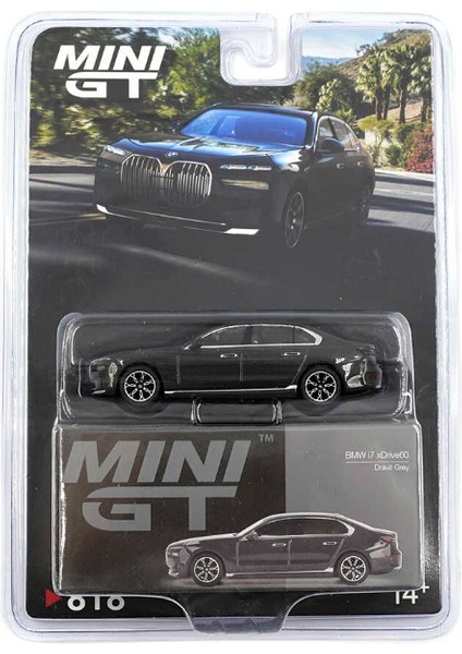 1/64 Bmw I7 XDRIVE60 Dravit Grey - Blister Paket MGT00818-BL