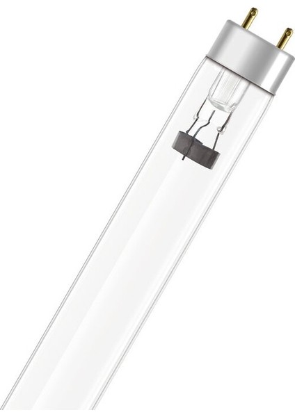 15W Uvc Lamba 45CM Floresan Ampul (Tırnaklar Dahil 45CM) Tırnaklar Hariç 43,5 cm