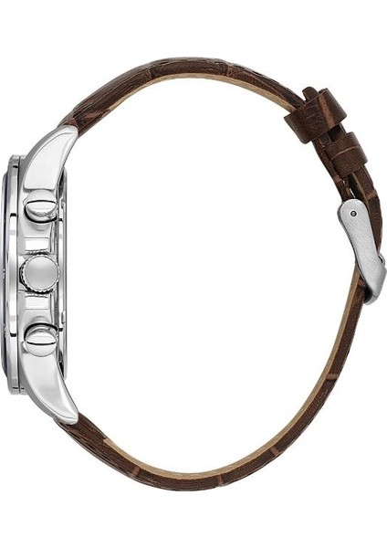 DK.1.13973-5 Exclusive Tüm Fonksitonları Aktif 3 Atm Suya Dayanıklı Deri Kordonlu Kahverengi Erkek Kol Saati fiyatları
