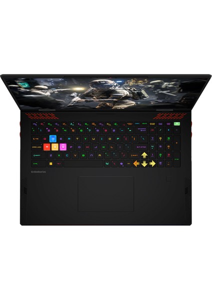 Msı Raider 18 Hx Aı Intel Core Ultra 9 285HX 8gb 512GB SSD RTX5090/24GB 175W 18" Uhd+ 120Hz Windows 11 Home Taşınabilir Bilgisayar & Per4 Çanta A2XWJG215TRP302