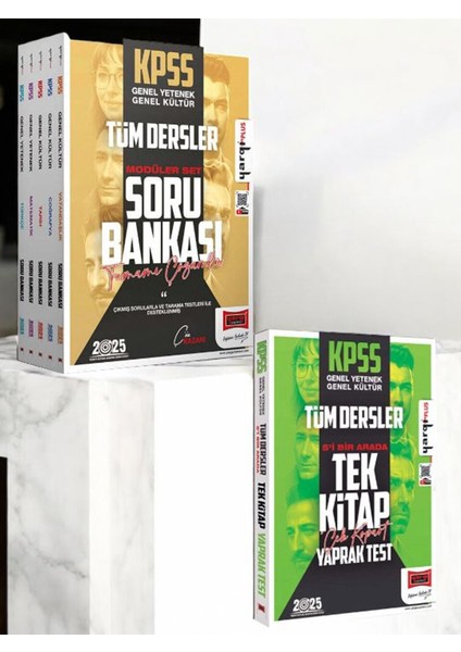2025 Kpss Gk-Gy Tamamı Çözümlü Soru Bankası SETI-2025 Kpss Tüm Dersler 5i Tek Kitap Yaprak Test