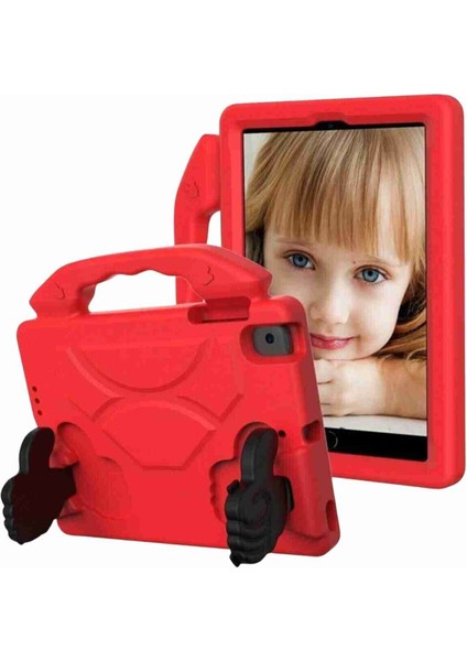10.2 Inç 7/8/9 Nesil iPad Uyumlu Eğlenceli Yumuşak Like Standlı Tablet Kılıfı