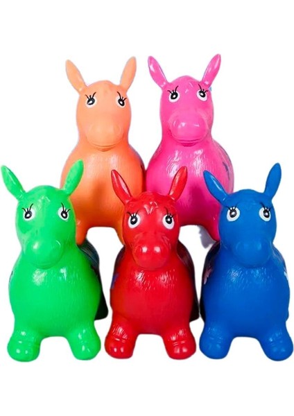 Mavi Kırmızı Pembe Yeşil Şişme Eşek modelleri