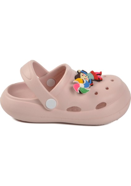 Pudra Hafif Esnek Çocuk Terlik Sandalet Yumurcak P modelleri