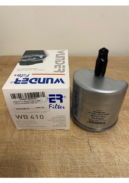 Wunder WB410 Yakıt Filtresi ERP-1682253180 FRD-AV6Q9D410A PSA-9809757980 PSA-9809721080 ERP-1611659480 PSA-1901.97 PSA-1906.E6