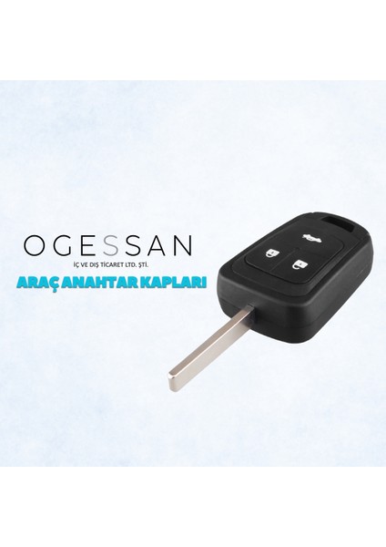 Opel Kumanda Kabı 3 Buton