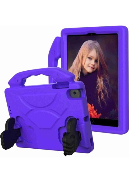 10.2 Inç 7/8/9 Nesil iPad Uyumlu Eğlenceli Yumuşak Like Standlı Tablet Kılıfı