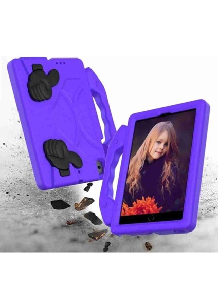 10.2 Inç 7/8/9 Nesil iPad Uyumlu Eğlenceli Yumuşak Like Standlı Tablet Kılıfı