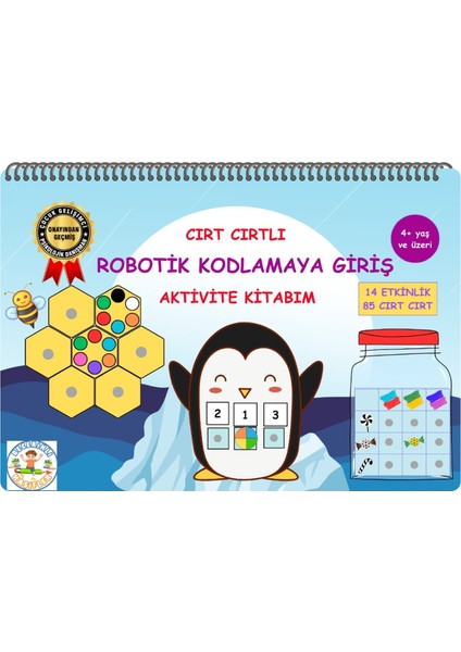 Cırt Cırtlı Robotik Kodlamaya Giriş Aktivite Kitabım Ankara Kitap Merkezi Yayınları