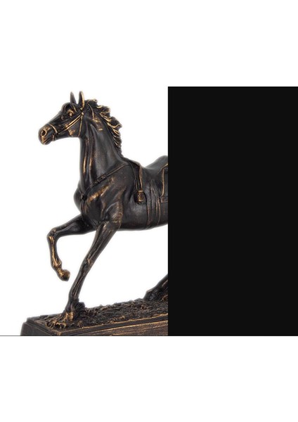 Koşan At Biblo Türk Bayraklı Dekorasyon Siyah Eskitme Renkli Kaideli Polyester Home 1 Adet fiyatları