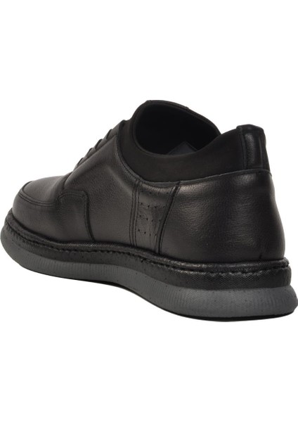 403 M Siyah Deri Erkek Günlük Ayakkabı fırsatları