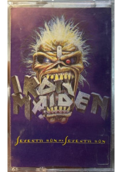Kaset Iron Maiden – Seventh Son Of A Seventh Son 1989 Baskı Kaset