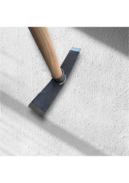 Çift Ağızlı Dövme Demir Çapa + 50 cm Sap