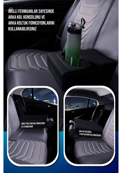 Dacia Logan 1 (2005-2012) Uyumlu Tam Set Oto Koltuk Kılıfı Eagle Serisi .2 fırsatları