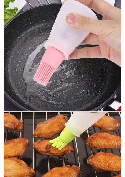 Turuncu Yağ Püskürtücü, 2'li, şeffaf, 0-99 ml, ızgara ve fritöz kullanım için indirimleri