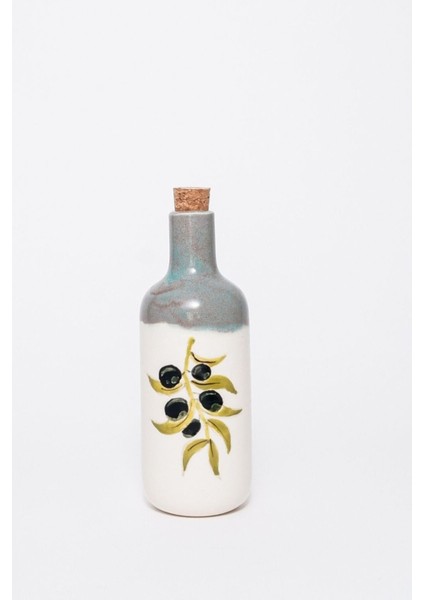 Renkli Seramik Yağdanlık, Şık ve Kullanışlı Mutfak Aksesuarı, 2’li Set, 450 ml