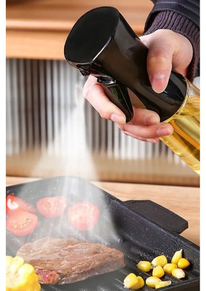 Cam yağ püskürtücü şişe, hijyenik ve pratik mutfak gereci, 0-249 ml, kahverengi modelleri