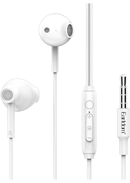 E37 1.2m 3.5mm Jaklı Kablolu Kulaklık