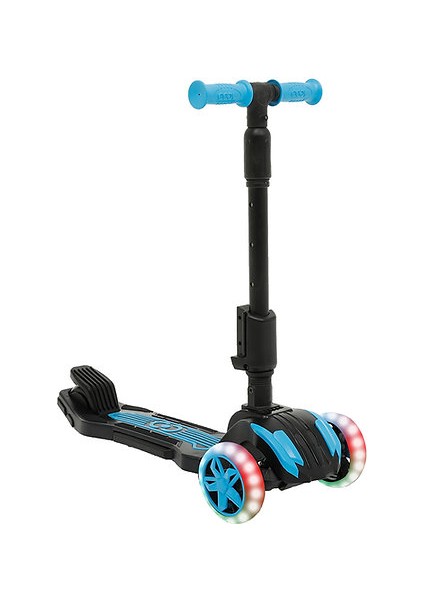 Oturaklı LED Işıklı Scooter | 3 Tekerlekli Combo Scooter 3-7 Yaş modelleri