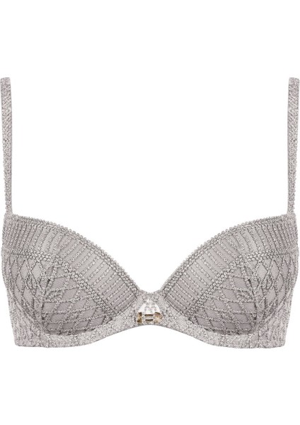 Stardust Dream Push-Up Sütyen, Sedef Efektli Işleme ve Altın Detaylı