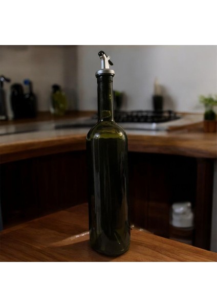 Amber 750 ml Zeytinyağı Sıvıyağ Şişesi Yağdanlık Yağlık Sirkelik