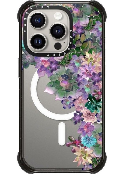 Casetify Apple iPhone 15 Pro Uyumlu Silikon Kılıf Model 2