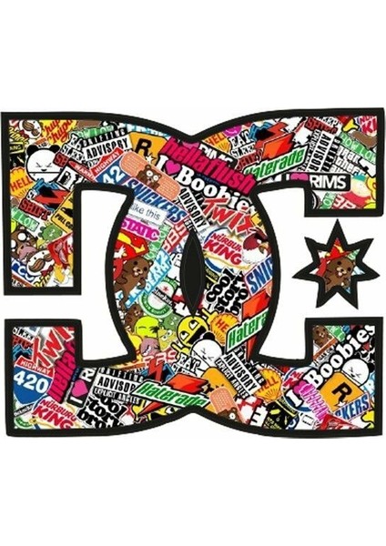 80 x 90 mm Sticker 10'lu