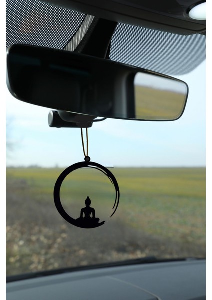 Zen Buddha Metal Araba Dikiz Ayna Süsü | Oto Aksesuar fırsatları