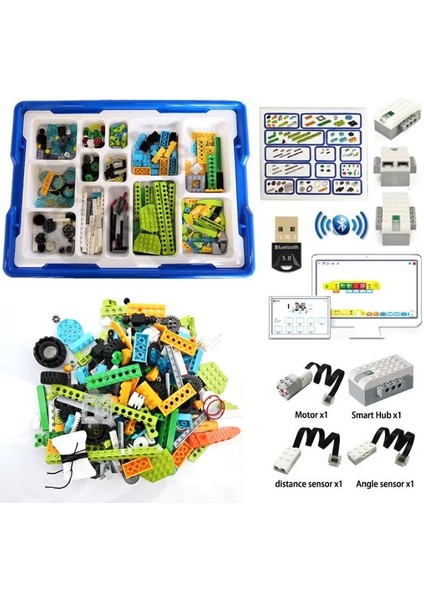 2.0 Robotik Kodlama Eğitim Seti 280 Parça (Muadil Ürün)
