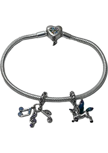 Pandora Model 925 Ayar Gümüş Bileklik 17 Gram